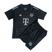 Camisa de time de futebol Bayern Munich Goleiro Replicas 2º Equipamento Infantil 2023-24 Manga Curta (+ Calças curtas)